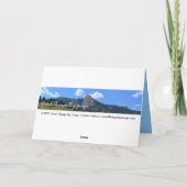 おめでとうございます：イーグル&ブルースカイ カード (裏面)