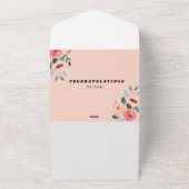 おめでとうございます！ オールインワン招待状 (外側)