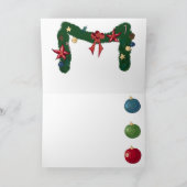 おめでとうございます。カスタマイズ可能 シーズンカード (内部)