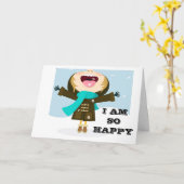 おめでとうございます カード (黄色い花)