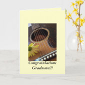 おめでとうございます。 カード (黄色い花)