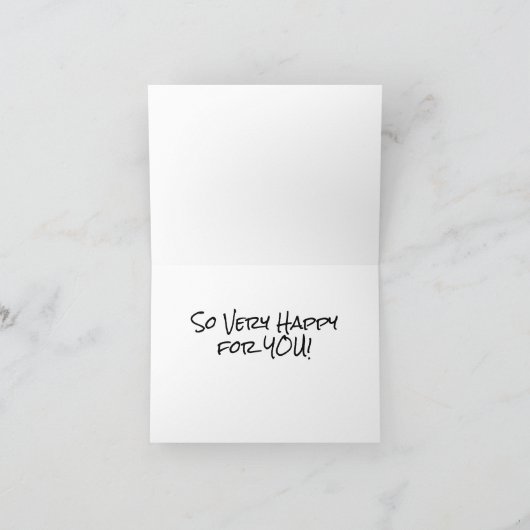 おめでとうございます カード (内部)