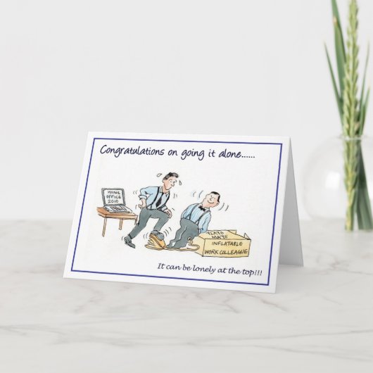 おめでとうございます… カード (正面)