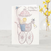 おめでとうございます カード (黄色い花)