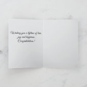 おめでとうございます カード (内部)