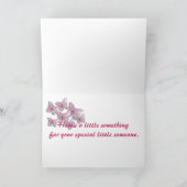 おめでとうございます カード (内部)