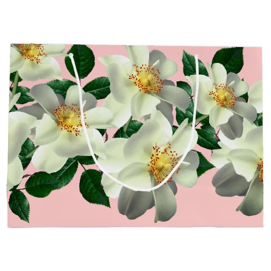 おめでとうございます! - ギフトバッグさんご夫妻 ラージペーパーバッグ (裏面)