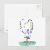 おめでとうございます – クリケット、トニー・フェルナンデス ポストカード (正面/裏面)