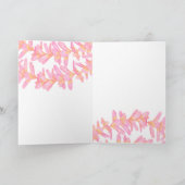 おめでとうございます サンキューカード (内部)