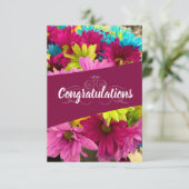 おめでとうございます サンキューカード (スタンド正面)