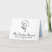 おめでとうございます – ツイン男の赤ちゃんカスタムカード カード (裏面)