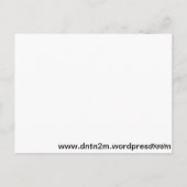 おめでとうございます、ドクターポストカード ポストカード (裏面)