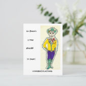 おめでとうございます ポストカード (スタンド正面)