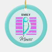 おめでとうございます、ミュージカルの実績 セラミックオーナメント (裏面)