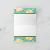 おめでとうございます – レトロアールデコフルムドガーデン カード (内部)