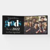 おめでとうございます。写真の卒業バナー 横断幕 (横)