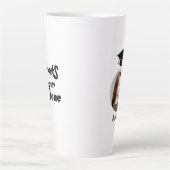 おめでとうございます!卒業お祝い カフェラテマグ (正面)