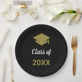 おめでとうございます!卒業お祝い キャップ ペーパープレート