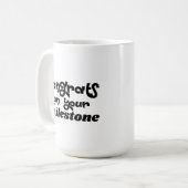 おめでとうございます!卒業お祝い コーヒーマグカップ (正面左)