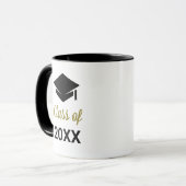 おめでとうございます!卒業生の皆さん どの年の卒業式の帽子でも マグカップ (正面左)