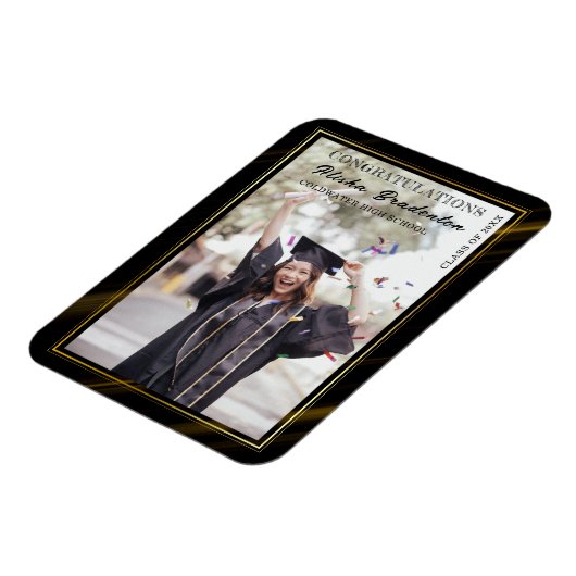 おめでとうございます！卒業生写真発表マグネット マグネット (左側)