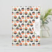 おめでとうございます！卒業生向けのユニークなサボテン山のデザイン カード (スタンド正面)