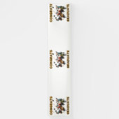 おめでとうございます！卒業生 2.5x12 ヴィニール バナー 横断幕 (縦)