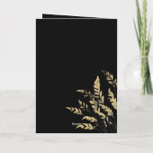 おめでとうございます 卒業 植物 卒業写真 カード (裏面)