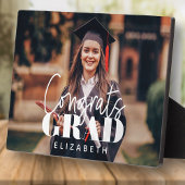 おめでとうございます 卒業 現代 シンプル スクリプト オーダーメイド フォト フォトプラーク