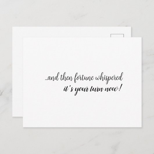 おめでとうございます、妊娠、出産、新しい親へ ポストカード (正面/裏面)