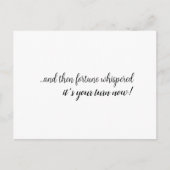 おめでとうございます、妊娠、出産、新しい親へ ポストカード (正面)