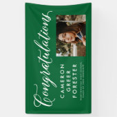 おめでとうございます。 横断幕 (縦)