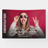 おめでとうございます 現代の写真 大サイズ 横断幕 (横)