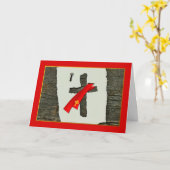 おめでとうございます、調整をディーコン、クロス、爪、 ネイル カード (黄色い花)