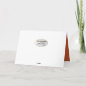 おめでとうございます – 退職 – 魚釣りアットサッシー カード (裏面)