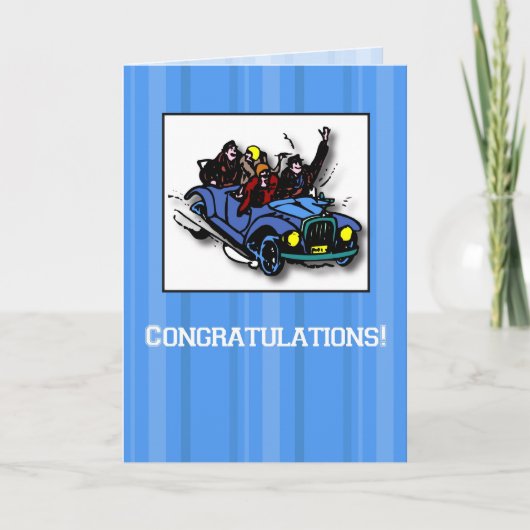 おめでとうございます、20代の鐘 カード (正面)