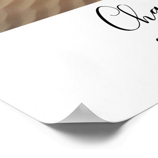 おめでとうございますBoho卒業式ウェルカムフォトサイン ポスター (角)