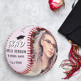 おめでとうございますGrad Pink 2 Photo Gradation 野球ボール