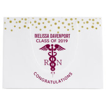 おめでとうございますRNナース大学院赤カドゥセウス