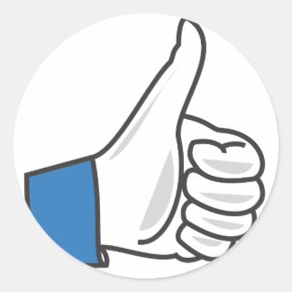 おめでとうと幸運。好きなんだ！ ラウンドシール