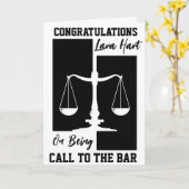 おめでとうのカードをバーに呼ぶ カード (黄色い花)