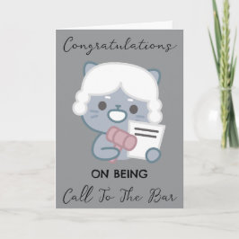 おめでとうのカードをバーに呼ぶ カード
