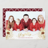 おめでとうのコンフェッティ カード(白封筒付き) シーズンカード (正面/裏面)