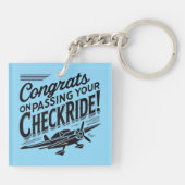 おめでとうのチェックライド通過！ キーホルダー (裏面)