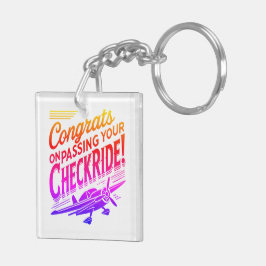 おめでとうのチェックライド通過！ キーホルダー