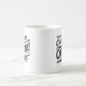 おめでとうのチェックライド通過！ コーヒーマグカップ (中央)