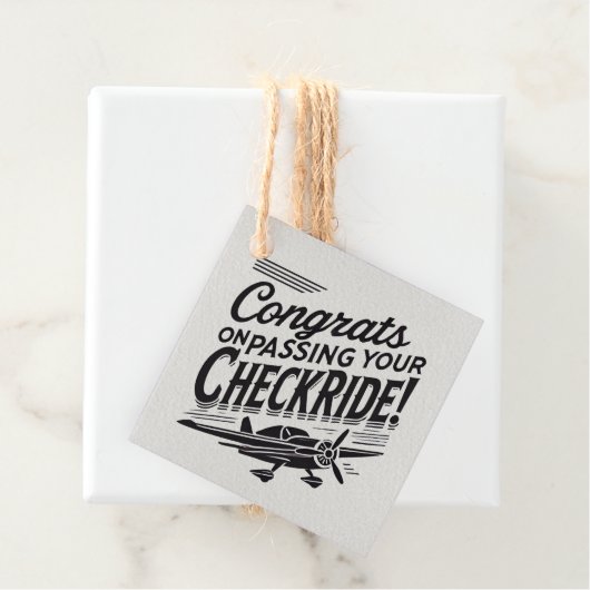 おめでとうのチェックライド通過！ フェイバータグ (インサイチュ)