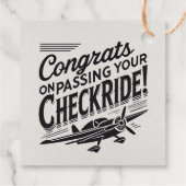 おめでとうのチェックライド通過！ フェイバータグ (裏面)