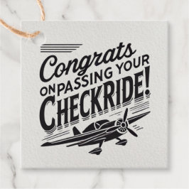 おめでとうのチェックライド通過！ フェイバータグ