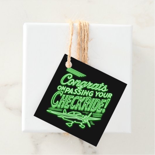 おめでとうのチェックライド通過！ フェイバータグ (インサイチュ)